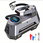 Auto Air Compressor For Tires, Inflator Car Tire Pump With Digital Display Pressure Gau150 Psi Bright Emergency Flashlight