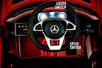 Electric power 12V Mercedes GTR ride on car for Kids with Remote Control Opening doors LED lights MP3 - Red