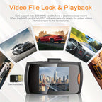 Full HD 1080P Car DVR Recorder With 140° Wide Angle View - Capture Every Moment While You Drive!