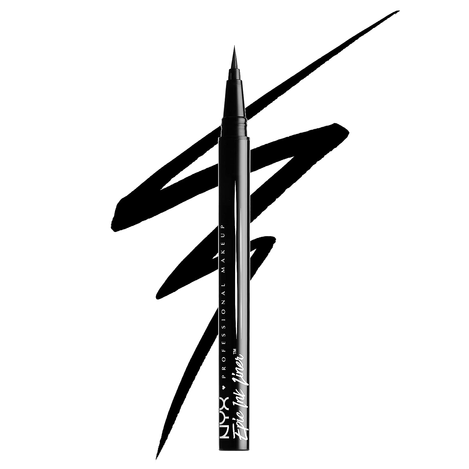 NYX PROFESSIONAL MAKEUP Epic Ink Liner, Waterproof Liquid Eyeliner - Black, Vegan Formula &amp; Micro Brow Pencil, Eyebrow Pencil - Espresso
