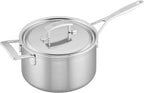 Demeyere Industry 5-Ply 4-qt Stainless Steel Saucepan