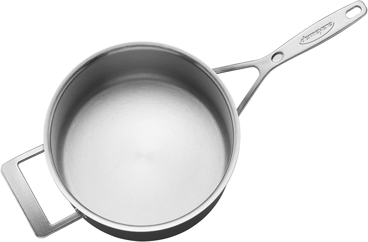 Demeyere Industry 5-Ply 4-qt Stainless Steel Saucepan
