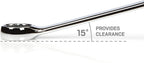 TEKTON Combination Wrench Set, 34-Piece (1/4-1 in, 6-24 mm) - Rack | WCB91301