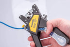 JOKARI QUADRO PLUS Set (Part 62000) Ratcheting Multi-Function Tool for Cutting, Stripping, Twisting & Crimping Wire