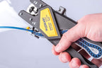 JOKARI QUADRO PLUS Set (Part 62000) Ratcheting Multi-Function Tool for Cutting, Stripping, Twisting & Crimping Wire