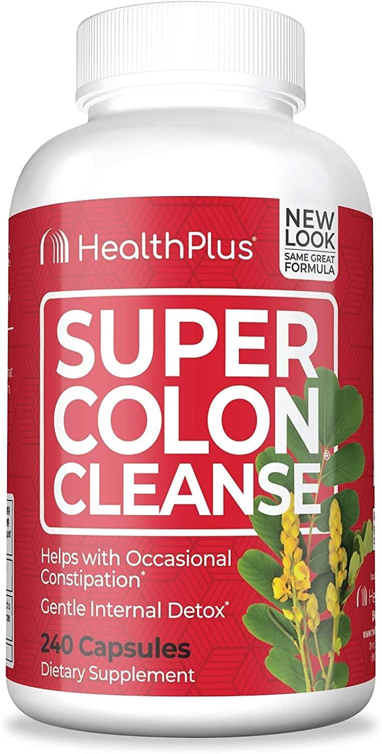 Health Plus Super Colon Cleanse, Capsules 240 ea (Pack of 8)