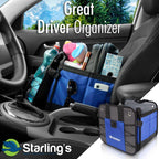 Starling's Car Trunk Organizer - Durable Storage SUV Cargo Organizer Adjustable, Blue