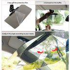 Sun Visor For Car, Universal Anti-Glare Polarized Car Visor Extension Sun Blocker, Protects From Stray Light,Snow Blindness And UV Rays