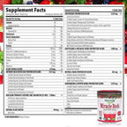 MacroLife Naturals Miracle Reds 5ct Survival Bundle - Superfood Powder - 4 x 30oz (360 Servings) + 12 Packet Travel Box