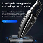 In-car Vehicle Household Indoor LarVacuum Cleaner Power LarSuction Strong Vacuum Vehicle Small Vehicle Vacuum Cleaner Dry-wet Dual-use