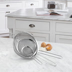 Cuisinart CTG-00-3MS Set of 3 Fine Set of Mesh Strainers, Stainless Steel, Pack of 3