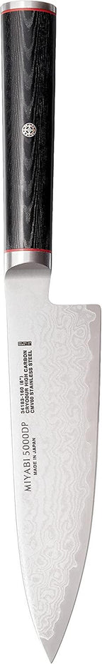 Miyabi Kaizen Chef's Knife, 6 Inch, Black