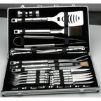 Cubo 33pc BBQ Set, Essentials - Silver Silver