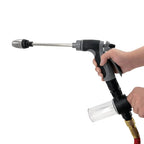 1pc Portable High Pressure Water Gun, Car Washer Garden Watering Hose Water Spray Foam Nozzle For Cars, Home, Garden Use
