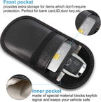 Faraday Bag for Key Fob (2 Pack), TICONN Faraday Cage Protector - Car RFID Signal Blocking, Anti-Theft Pouch, Anti-Hacking Case Blocker