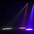 ADJ POCKET PRO 25W Mini Spot Moving Light w/ 7 Colors & Fog Machine & Fog Fluid