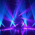 ADJ POCKET PRO 25W Mini Spot Moving Light w/ 7 Colors & Fog Machine & Fog Fluid