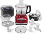 KitchenAid KFP1466ER 14-Cup Food Processor with Exact Slice System and Dicing Kit - Empire Red