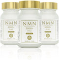NMN β-Nicotinamide Mononucleotide Pure 3000 Plus.  Original 3-Bottle Set