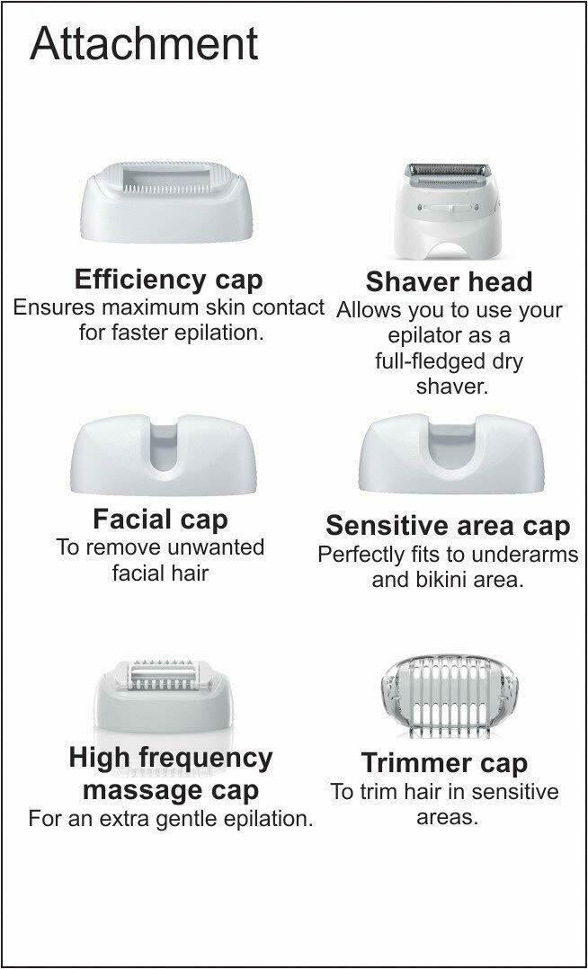 and Dry Epilator Low Price  Silk-Epil 7 7-561 Epilator with 8 Extras