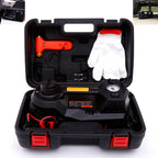 Mautyke Hydraulic Car Jack Kit - 5 Ton Vehicle Car Lift with Integrated Air Pump 4 in 1 Vehicle Truck Trailer Floor Jack Stand Emergency First Aid Tire Repair Tool Kit