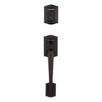 Halo Touch Venetian Bronze Traditional Fingerprint Wi-Fi Electronic Smart Lock Deadbolt Featuring SmartKey Security