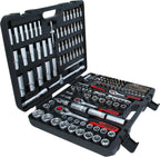KS TOOLS 917.0795 Socket Set, 195 pcs incl. fine gearing reversible ratchet 1/4" + 3/8" + 1/2"