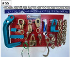 5 Star 16 Piece Heavy Duty AUTO Body Frame Machine Pulling Tools and Clamps Set