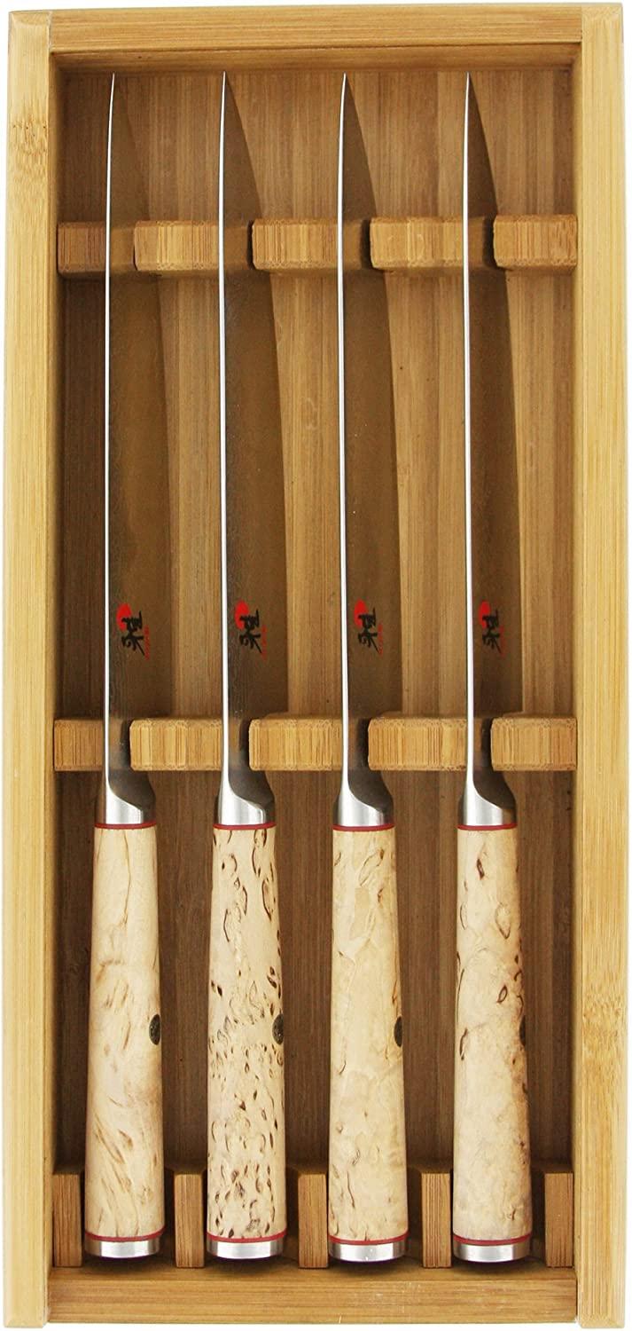 Miyabi Birchwood SG2 4-pc Steak Knife Set