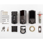 Z-Wave SmartCode 916 Touchscreen Venetian Bronze Single Cylinder Electronic Deadbolt Featuring SmartKey Security