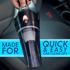 ThisWorx Car Vacuum Cleaner - Car Accessories - Small 12V High Power Handheld Portable Car Vacuum w/Attachments, 16 Ft Cord &amp; Bag - Detailing Kit Essentials for Travel, RV Camper