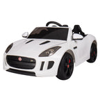 White 1:4 Jaguar F-Type Race Car