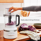 KitchenAid 13-Cup Food Processor, White