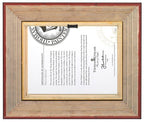 thomas kinkade st. nicholas circle brushwork (burl frame)