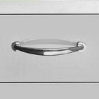 Grills Double Drawer and Paper Towel Holder Combo SSTDC-1