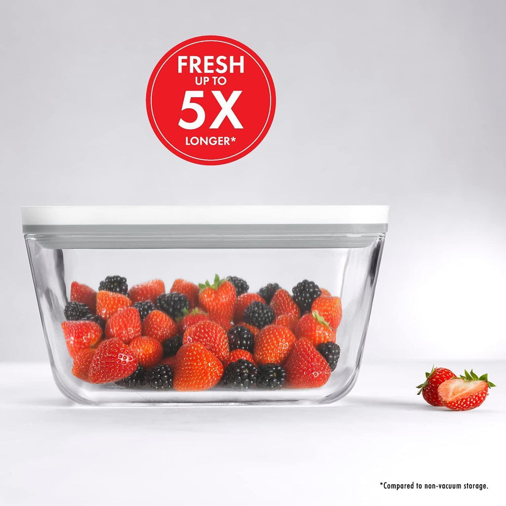 ZWILLING Fresh & Save 3-pc Glass Food Storage Container, Meal Prep Container, Assorted Sizes