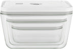ZWILLING Fresh & Save 3-pc Glass Food Storage Container, Meal Prep Container, Assorted Sizes
