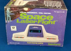 Banbino LCD SPACE LASER FIGHT Handheld Game Watch LSI From Japan