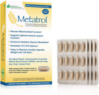 American BioSciences Metatrol, Mitochondrial Rescue and Daily Immune System Support Fermented Wheat Germ Extract - Super Concentrate, 60 Vegetarian Capsules, 41mg of FWGE-SC per Serving (1)