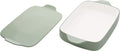 KitchenAid Vitrified Stoneware Rectangular Baker with Lid/Trivet, 4.5-Quart, Pistachio