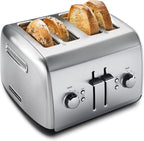 KitchenAid KMT4115SX Stainless Steel Toaster, Brushed Stainless Steel