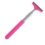 Portable Rearview Mirror Wiper Retractable Car Window Cleaning Brush With SponCleaner Remover