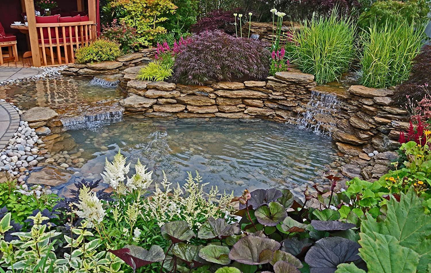 LifeGuard Pond Liner 8 ft. x 10 ft. 45 Mil EPDM Rubber - LG8X10-45