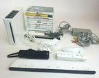 Wii RVL-001 Sensors 10 Games 2 Controllers Mario Kart Harry Potter Lego