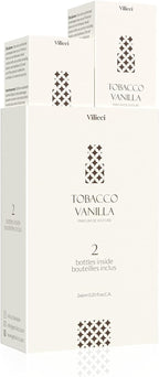 Vilicci Car Air Freshener, Tobacco Vanilla Scent, Long Lasting Fragrance for Auto and Home, 2 Bottles of Car Perfume
