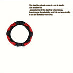1pc Car Steering Wheel Cover, Universal 15 Inch Anti-Slip Car Steering Wheel Protector Cover Car Decor Accessories, No Inner Ring