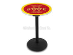 L214C42IowaSt 42 In. Chrome Iowa State Pub Table