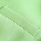 green long sleeve office suit
