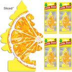 LITTLE TREES Air Fresheners Car Air Freshener. Hanging Tree Provides Long Lasting Scent for Auto or Home. Sliced, 24 Air Fresheners