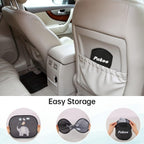 Pakoo Car Sun Shade Baby with UV Protection, Car Window Sun Shade for Children with Cute Animal Motifs, 2 Pack - 17.7 x 14 inches